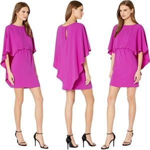 Trina Turk Tamiko Cape Dress